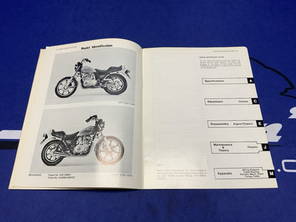 Kawasaki KZ400-H1 Service Manual 1979 OEM 99963-0027-01