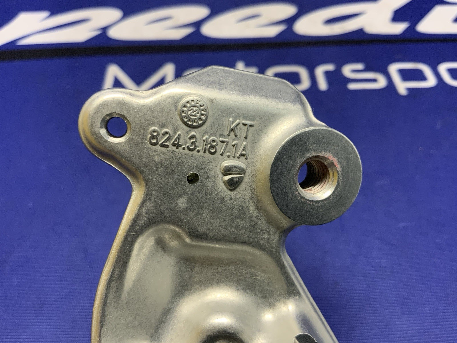 Ducati Right Rearset Bracket W/ Peg Panigale V2 2020-2024 OEM 82411871BA