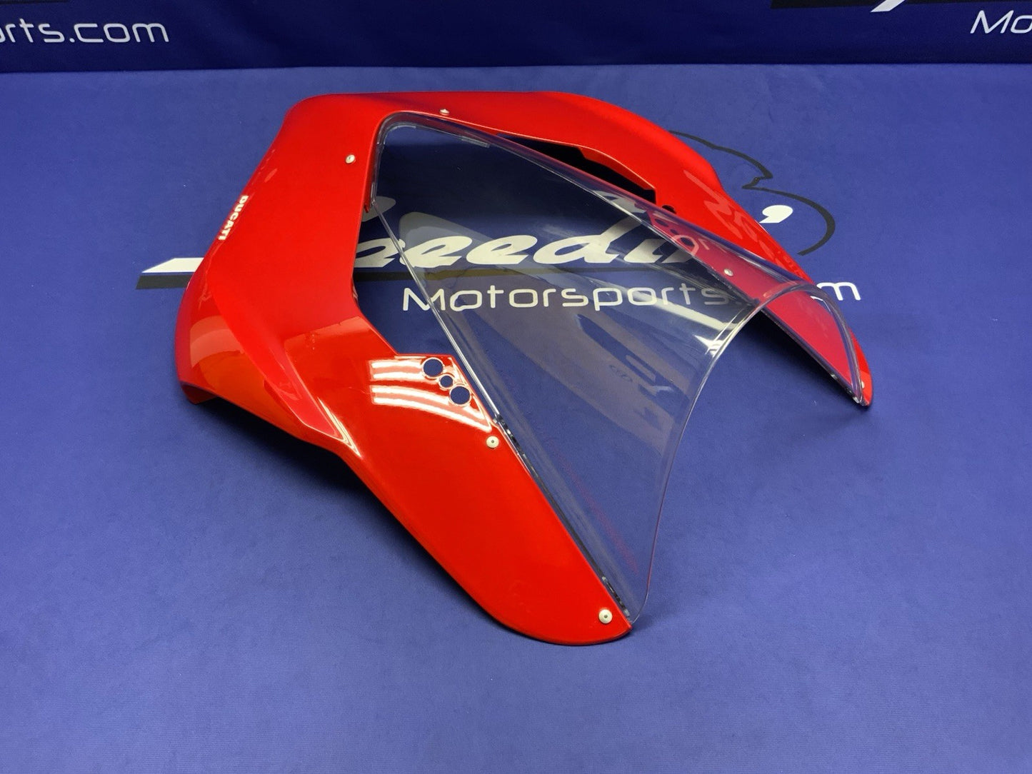 Ducati Front Nose Fairing W/Windscreen (Red) Panigale V2 20-25 OEM 48114251AB
