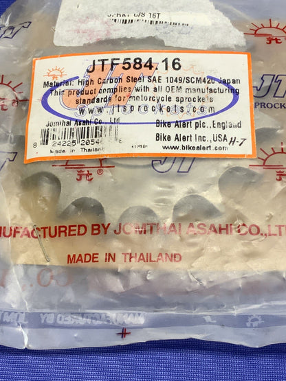 JT Sprockets 16T 532 Pitch Front Countershaft Sprocket JTF584.16