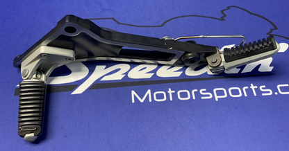 Kawasaki Left Muffler Stay W/ Front & Rear Footrest ZX1000A 86-87 OEM 35011-1247