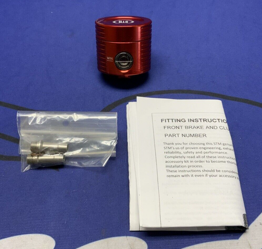 STM Brake Reservoir (Red) 20cc Capacity SUN-N230