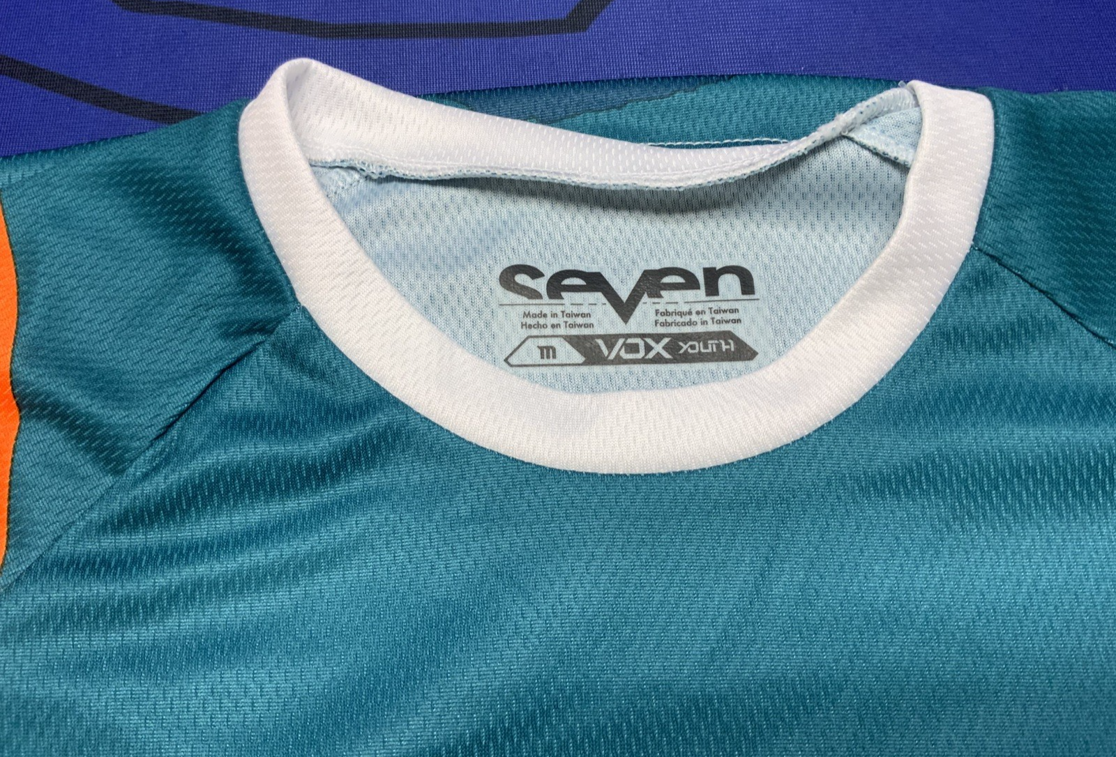 Seven Vox Serge Jersey Teal (Youth Medium) 2250073-440-YM