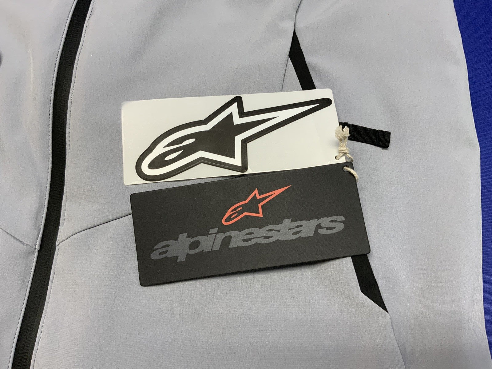 Alpinestars Aerosheel Waterproof Jacket Gray/Yellow Large New 4125007306