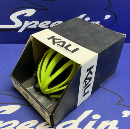 Kali Protectives Loka Valor Helmet LG/XL Mat Fluo Yellow/Black 0240220127