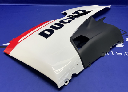 Ducati Left Fairing (White) Panigale V4 2019 OEM 48019825BA