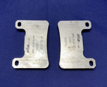 SBS Front 2PC Dual Carbon Racing Brake Pads 809DC