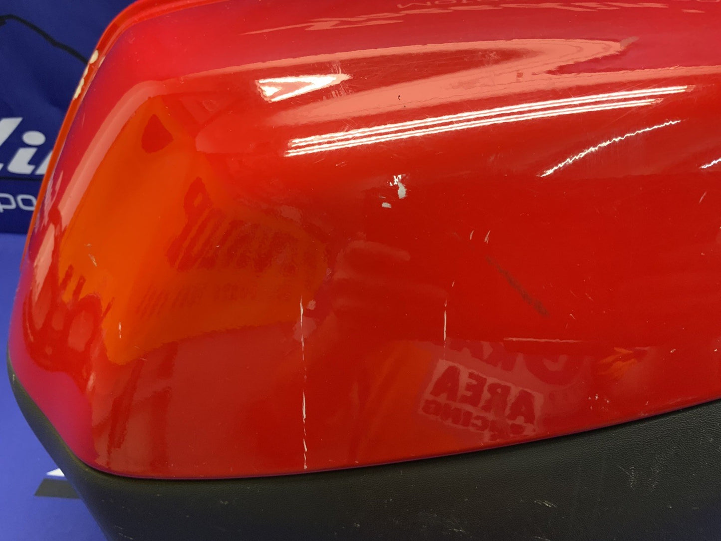 Ducati Saddle Bag Set (Red) STAS 2001-2005 OEM 69810151A/6981016A