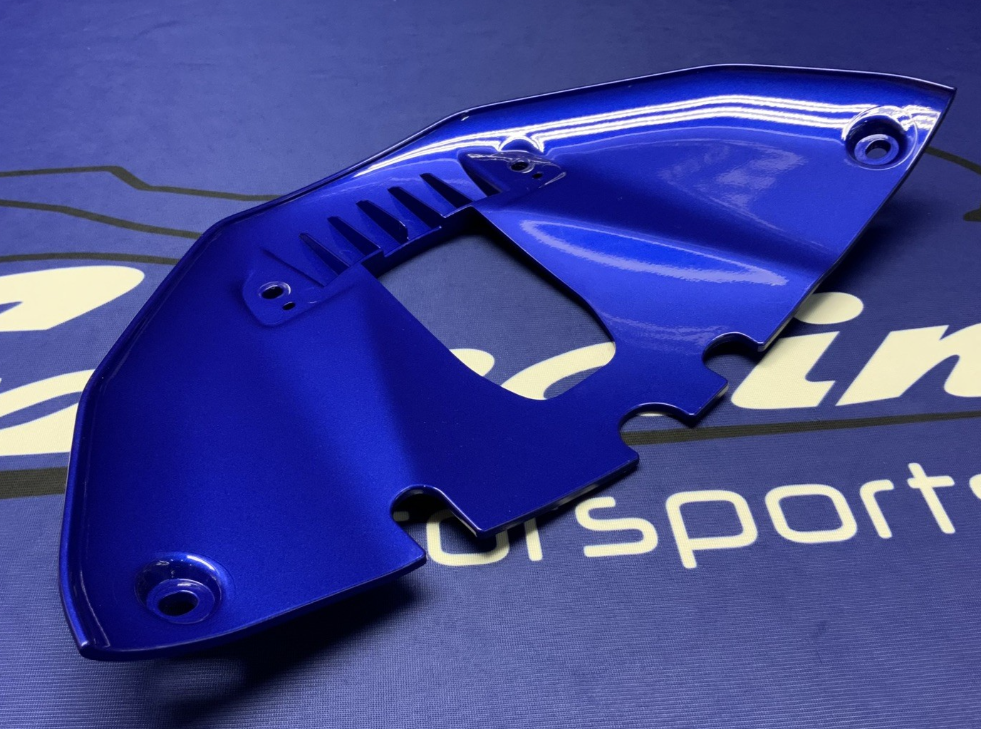 Yamaha Front Plate Cover Fairing (Blue) YZF-R7 2022-2025 OEM BEB-28361-00-P0