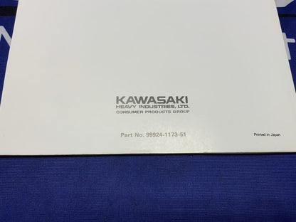 Kawasaki Jet Ski STS Service Manual 1995 OEM 99924-1173-51