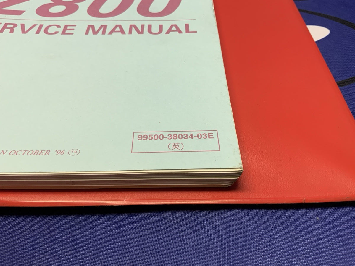 Suzuki VZ800 Marauder Service Manual 1997-2002 OEM 99500-38034-03E