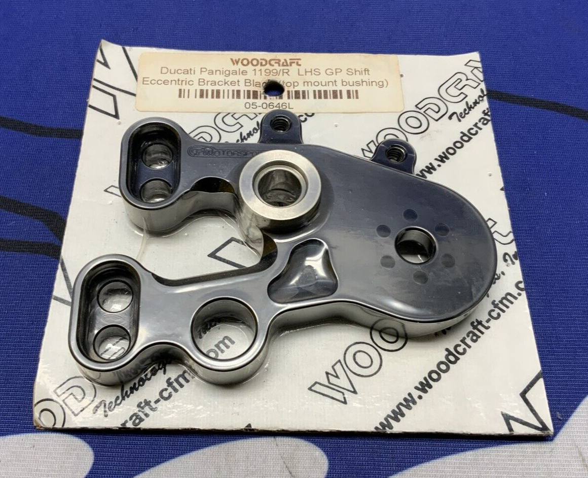 Woodcraft Left Shift Eccentric Bracket 1199 Panigale/S 2012-2014 05-0646L