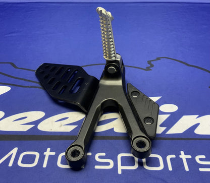 Yamaha Left Rearset (Black) YZF-R6 2012-2024 OEM 2C0-27442-10-00-1