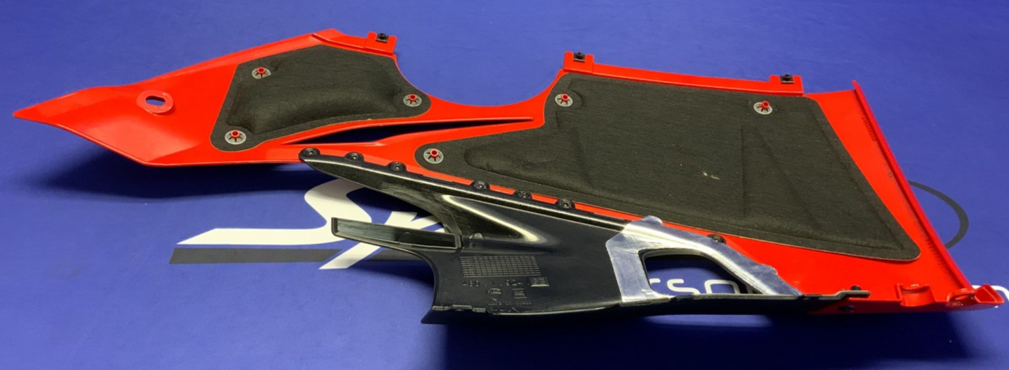 Ducati Left Lower Fairing (Anniversary Red) Panigale V4 19-20 OEM 48019275BT-1
