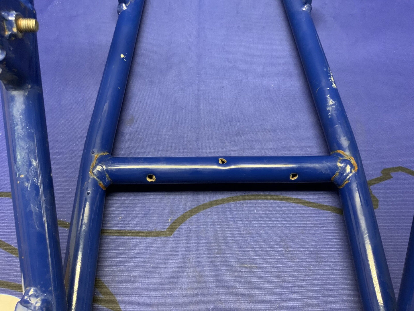 Yamaha Subframe Assembly (Blue) YZ125 1998 5DH-21190-00-P0