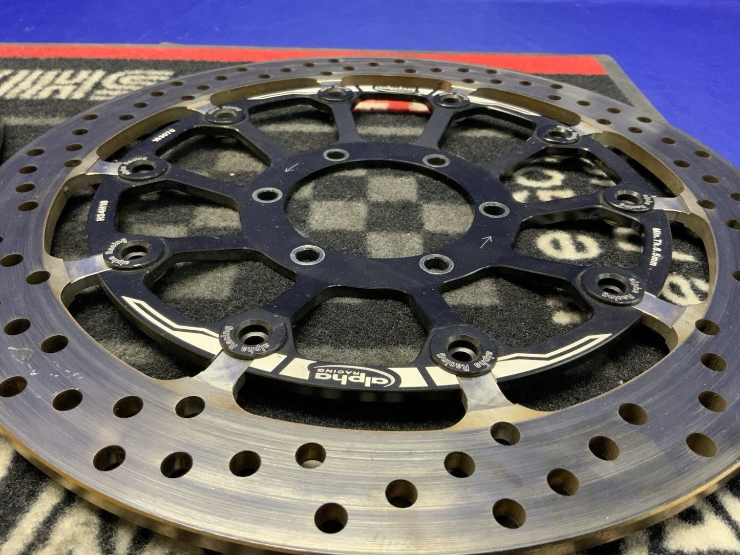 Alpha Racing 320x7mm EVO Brake Rotor Set BMW M1000RR 2021-2025 3411B303C02