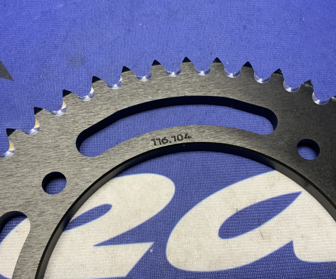Supersprox Rear Sprocket Aluminum 46T (Black) 85SX 2003-2022 RAL-898-46-BLK