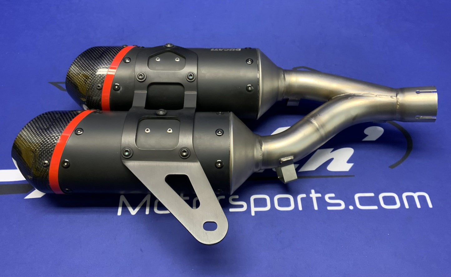 Ducati Carbon Slip-On Muffler Monster 937 2021-2023 OEM 96481831AA