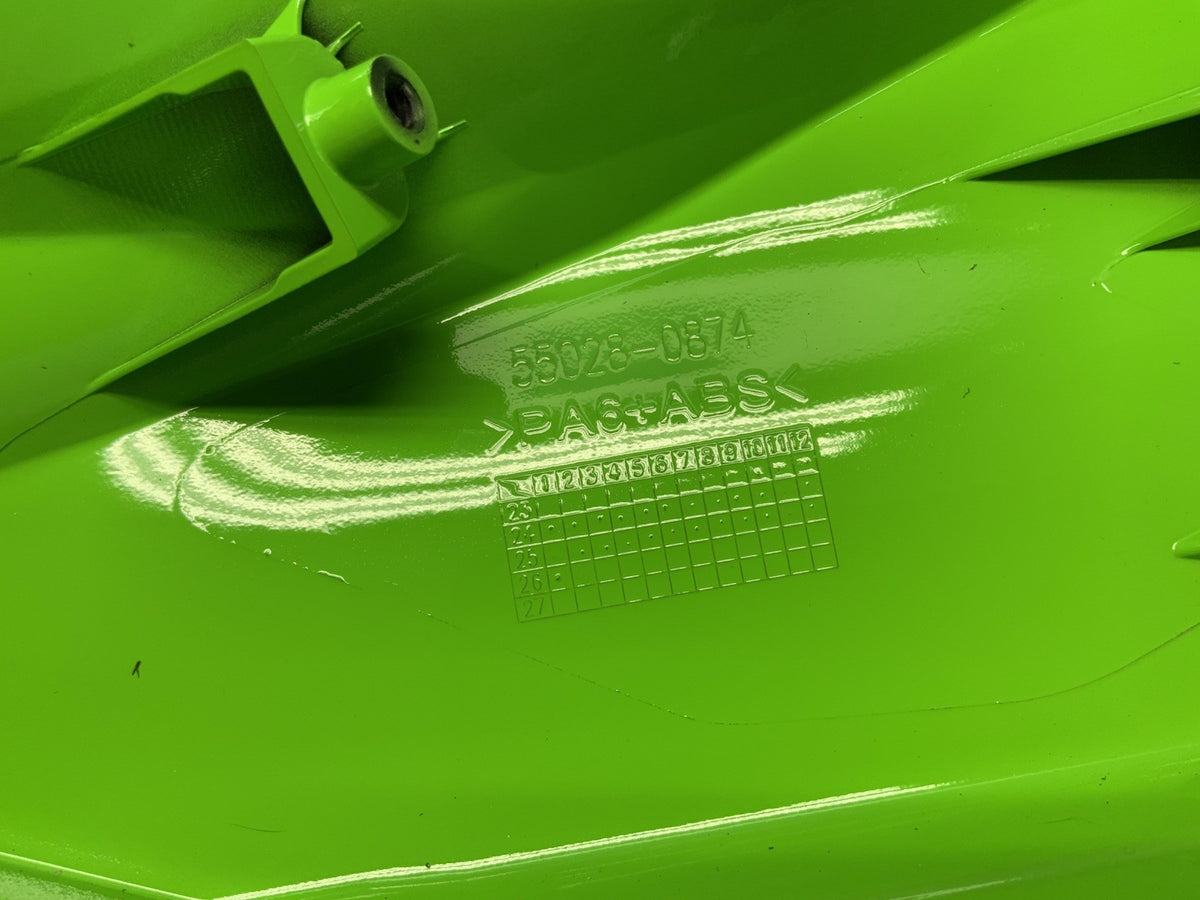 Kawasaki Front Upper Cowling (Green) Ninja 500 2024-2026 OEM 55028-0874-777