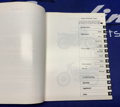 Kawasaki KZ200 Service Manual 1977-1981 OEM 99931-541-03