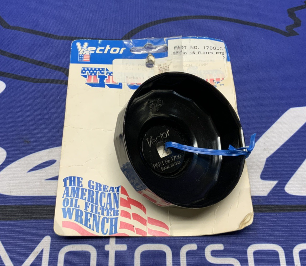 Vector Oil Filter Wrench Cup 80mm 15 Flute 17005C