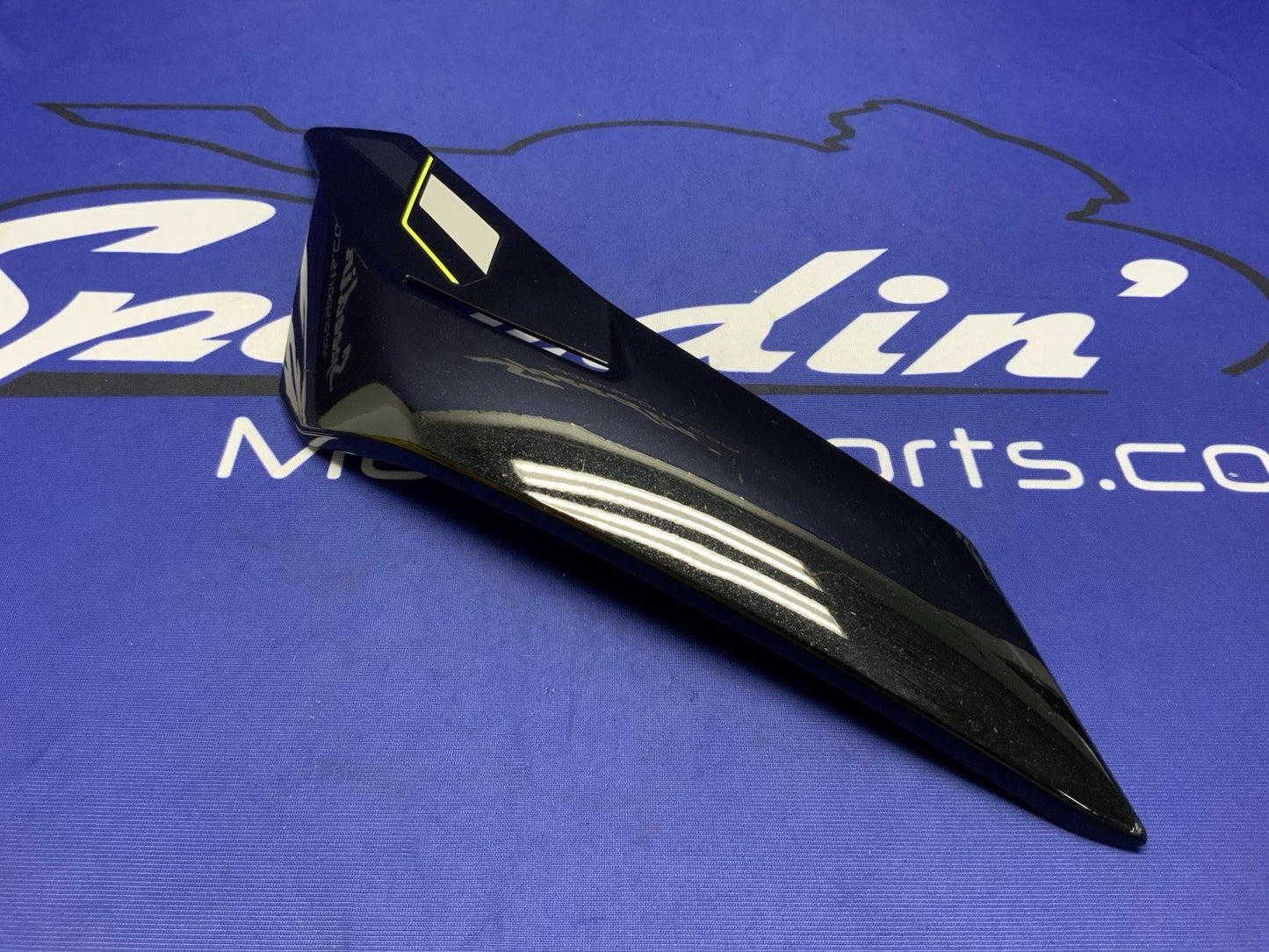 Triumph Left Belly Pan Panel Phantom Black Street Triple RS 23-26 OEM T2317057PR