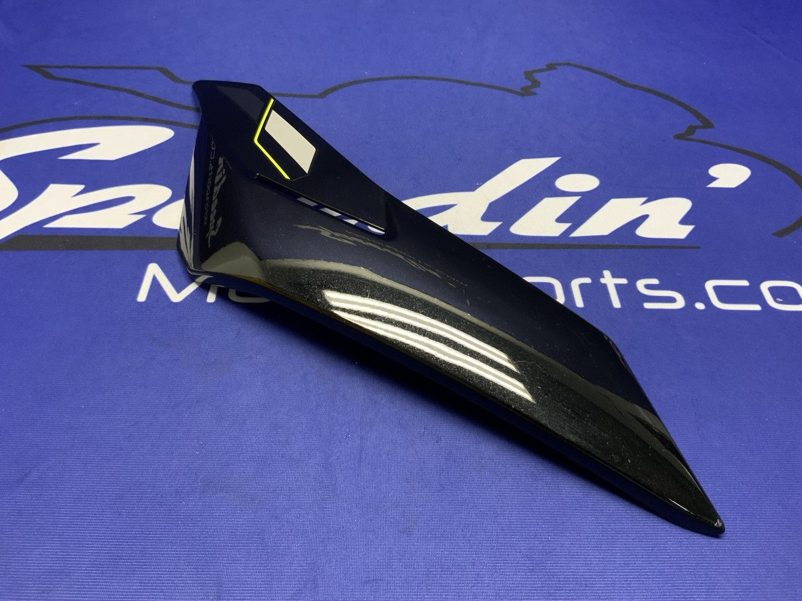 Triumph Left Belly Pan Panel Phantom Black Street Triple RS 23-26 OEM T2317057PR