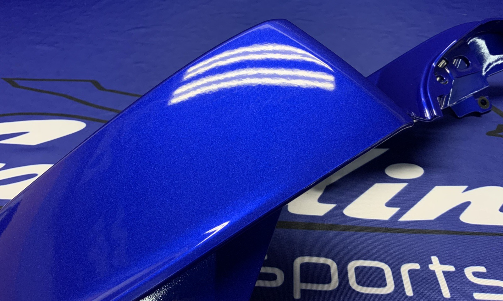 Yamaha Left Tail Fairing (Blue) YZF-R7 2022-2025 OEM BEB-21711-00-P0