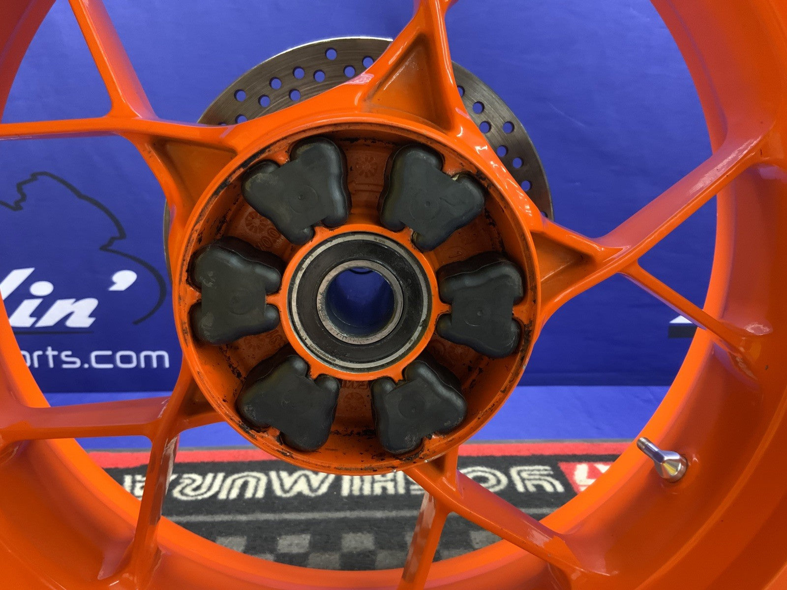 KTM Rear Wheel Assembly (Orange) 890 Duke R 2020-2023 OEM 64110001033EB