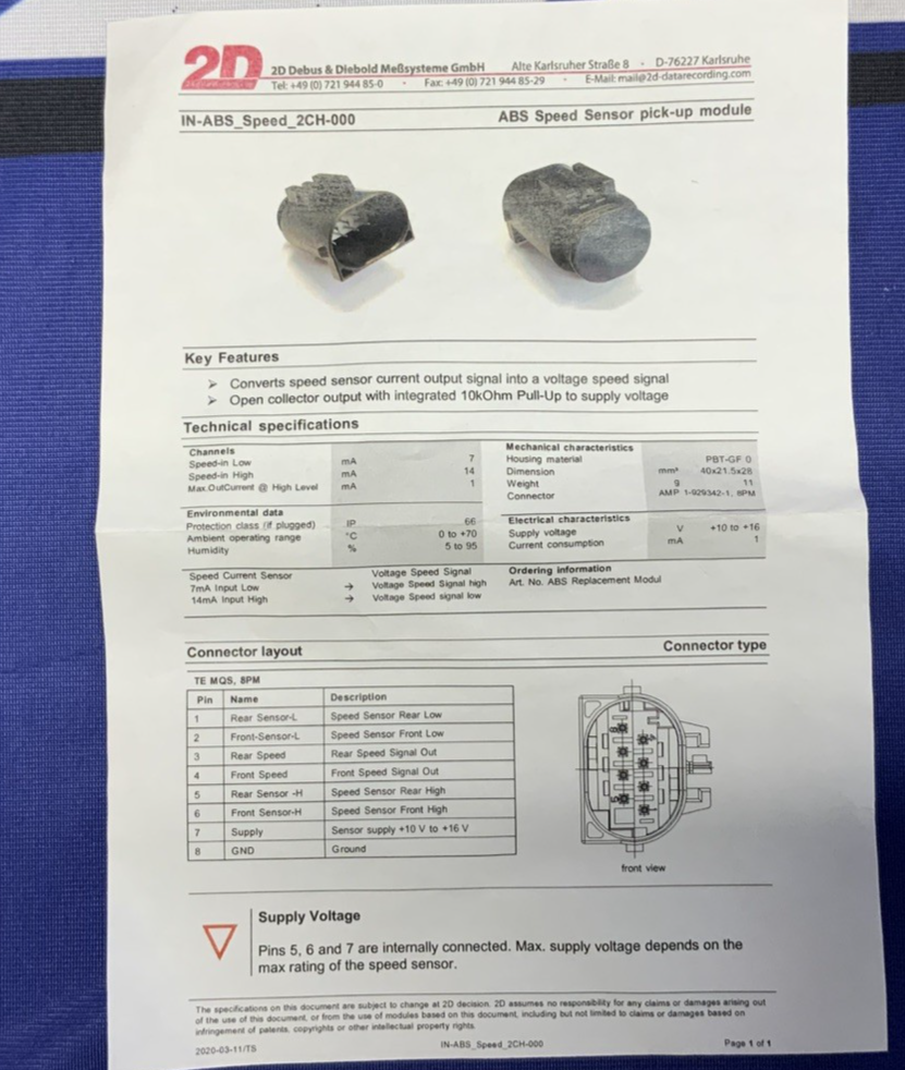 Alpha Racing 2D Speed Module (M Race Calibration Kit) S1000RR 19-26 61138388595