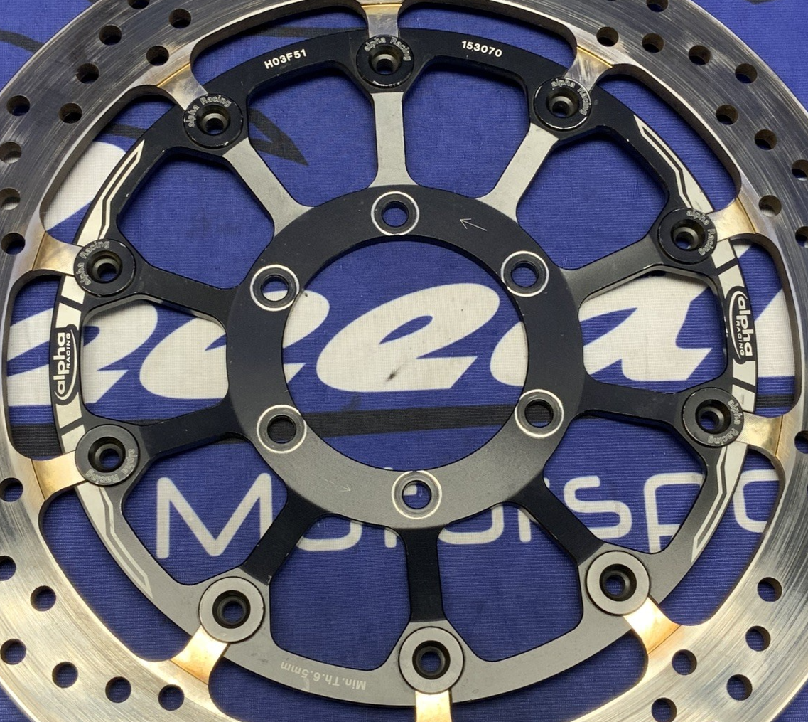 Alpha Racing Left Front Brake Rotor 320X6MM S1000RR 2019-2026 3411B202B01
