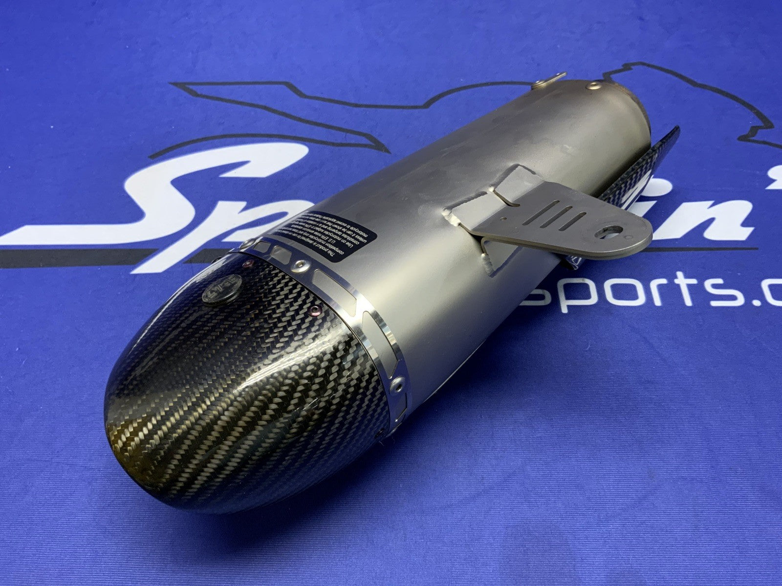 Yoshimura Alpha Slip-On Muffler Suzuki GSX-R1000 2017-2025 11182BP521