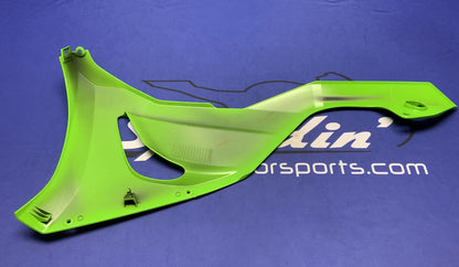 Kawasaki Left Lower Fairing (Green) ZX-6R 2019-2026 OEM 55028-0850-777