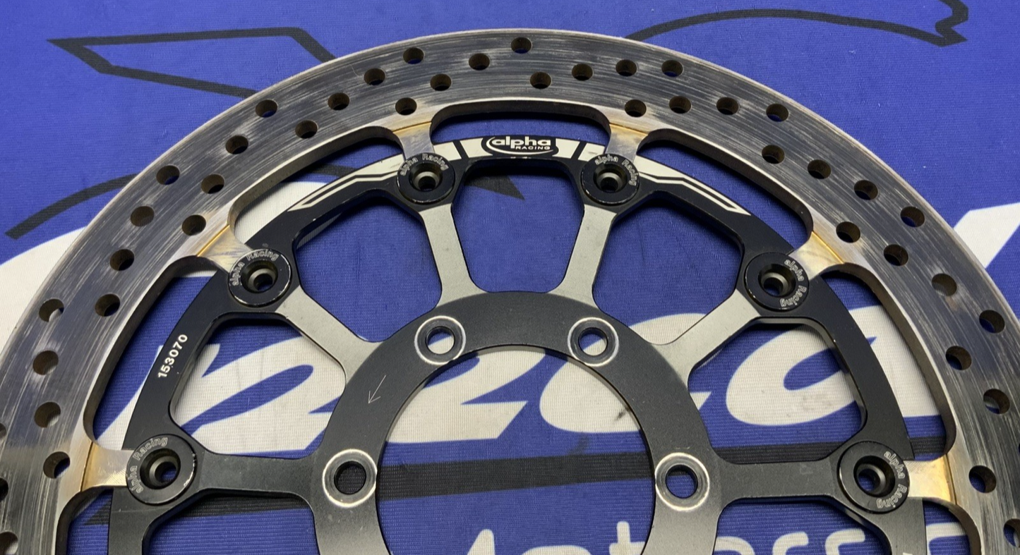 Alpha Racing Left Front Brake Rotor 320X6MM S1000RR 2019-2026 3411B202B01