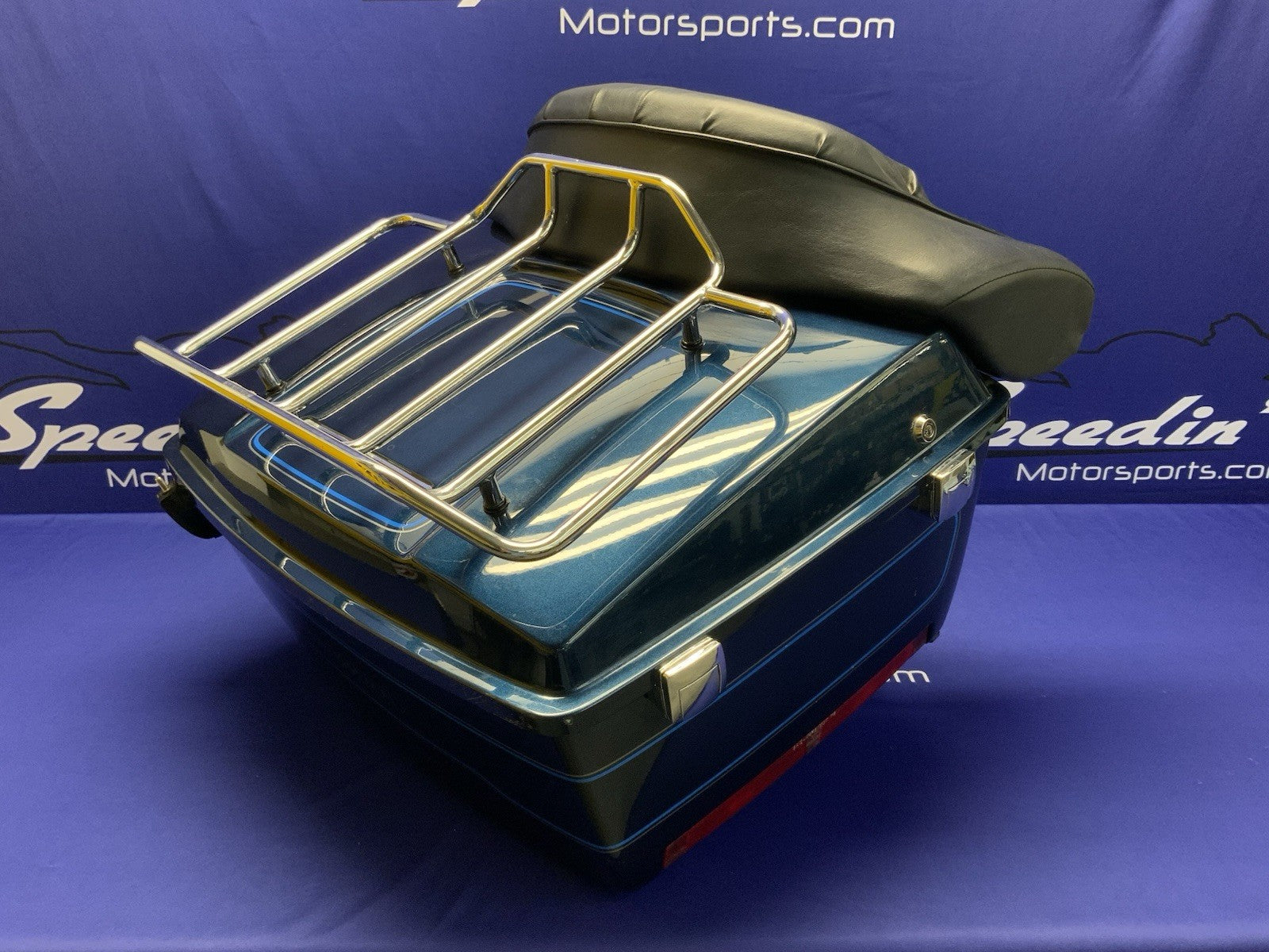 Harley-Davidson Luggage Box Blue FLHTCI Electra Glide Classic 2001 53140-00BDK