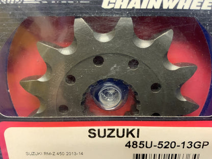 Renthal Front Sprocket Suzuki RM-Z450 2013-2014 485U-520-13GP
