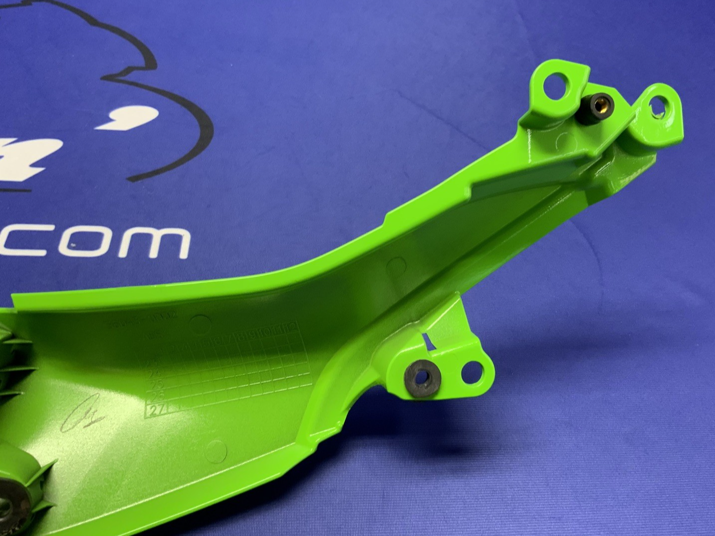 Kawasaki Left Tail Cover (Candy Lime Green) Ninja 500 24-26 OEM 36043-0002-777