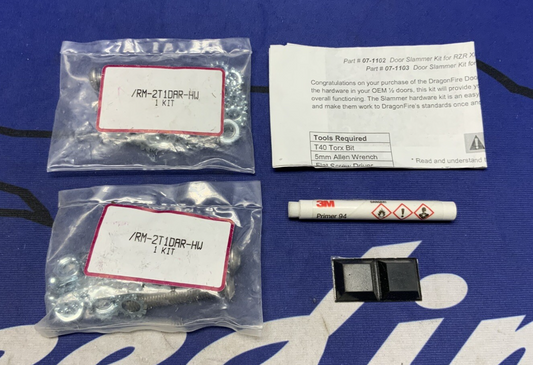 DragonFire Pursuit Door Panel Hardware Kit RZR 900 2015-2019 522326
