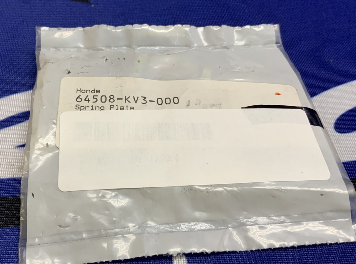 Honda Spring Plate CBR900RR 1993-1999 OEM 64508-KV3-000