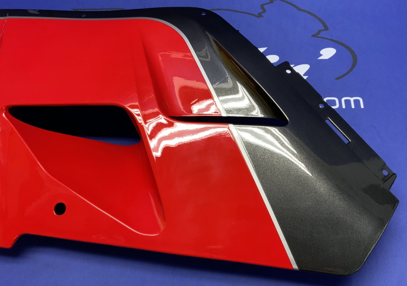 Kawasaki Right Side Fairing (Firecracker Red) ZX1000 1986-1987 OEM 55027-5017-T3