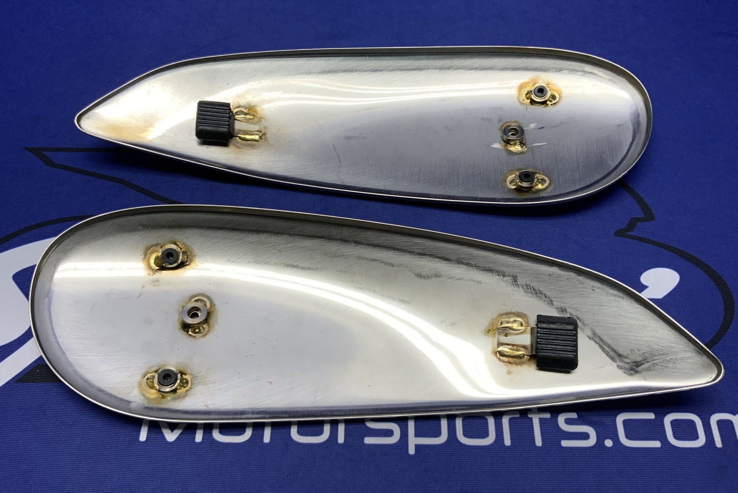 Ducati Tank Cover Set Chrome Scrambler 2017-2021 OEM 97380251A