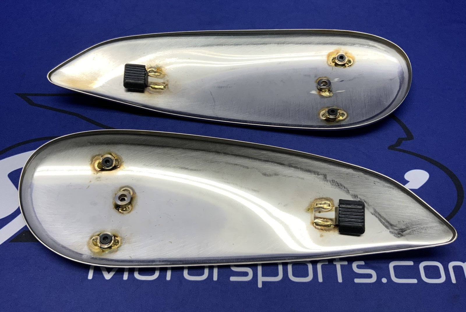 Ducati Tank Cover Set Chrome Scrambler 2017-2021 OEM 97380251A