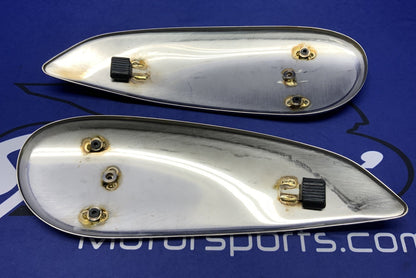 Ducati Tank Cover Set Chrome Scrambler 2017-2021 OEM 97380251A
