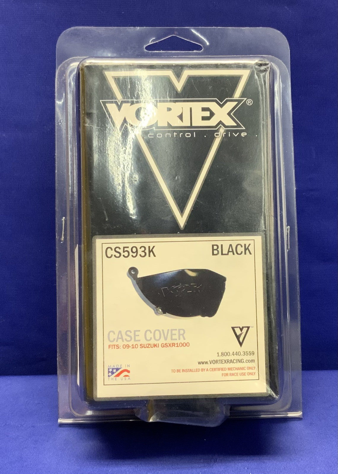 Vortex Case Cover (Black) GSX-R 1000 2009-2010 CS593K