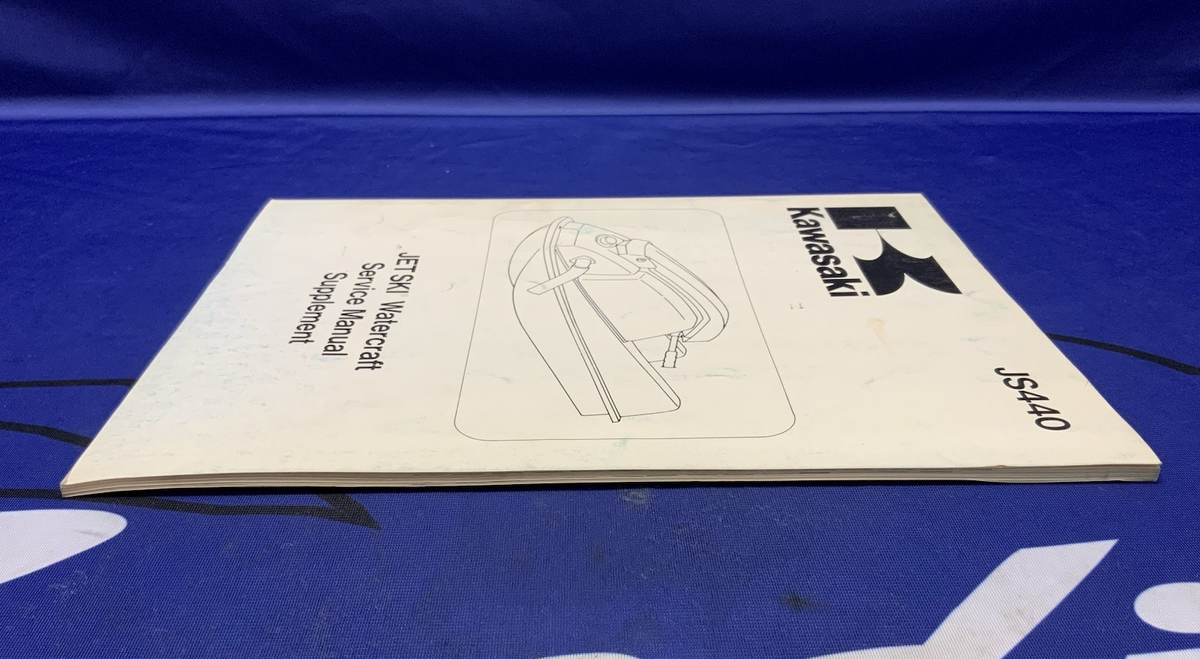 Kawasaki Jet Ski JS440 Service Manual 1984-1987 OEM 99924-1091-51