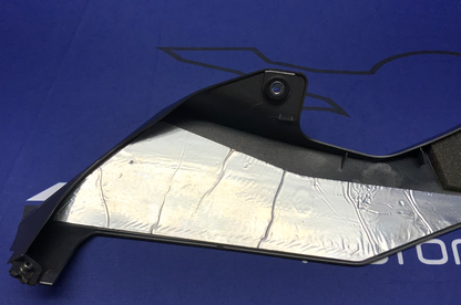 Yamaha Left Lower Fairing (Dark Gray) YZF-R6 2017-2024 OEM BN6-28385-00-P2