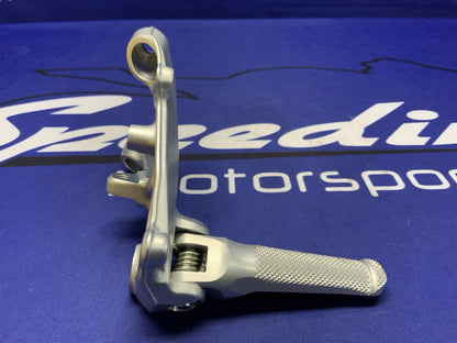Ducati Right Rearset Bracket W/ Peg Panigale V2 2020-2024 OEM 82411871BA