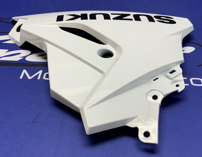 Suzuki Left Lower Fairing (Pearl Tech White) GSX-8R 2026 OEM 94480-25L20-QU2
