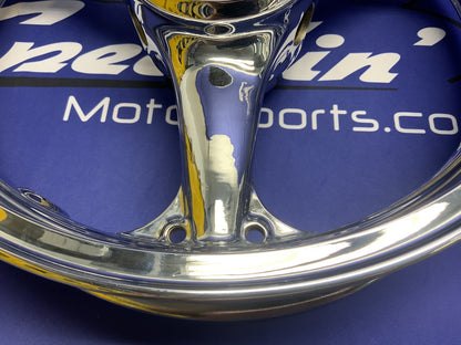 Kawasaki Front & Rear Wheel (Chrome) ZX-6R/636 2003-2004 OEM 41073-0112-R2