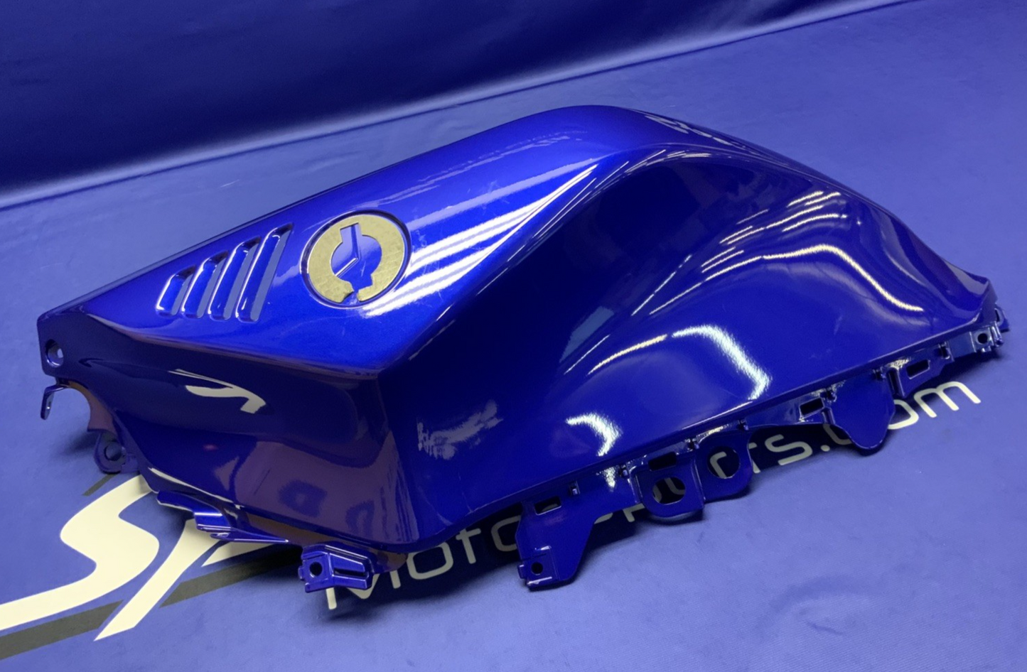 Yamaha Left Tank Fairing (Blue) YZF-R7 2022-2025 OEM BEB-24129-00-P0